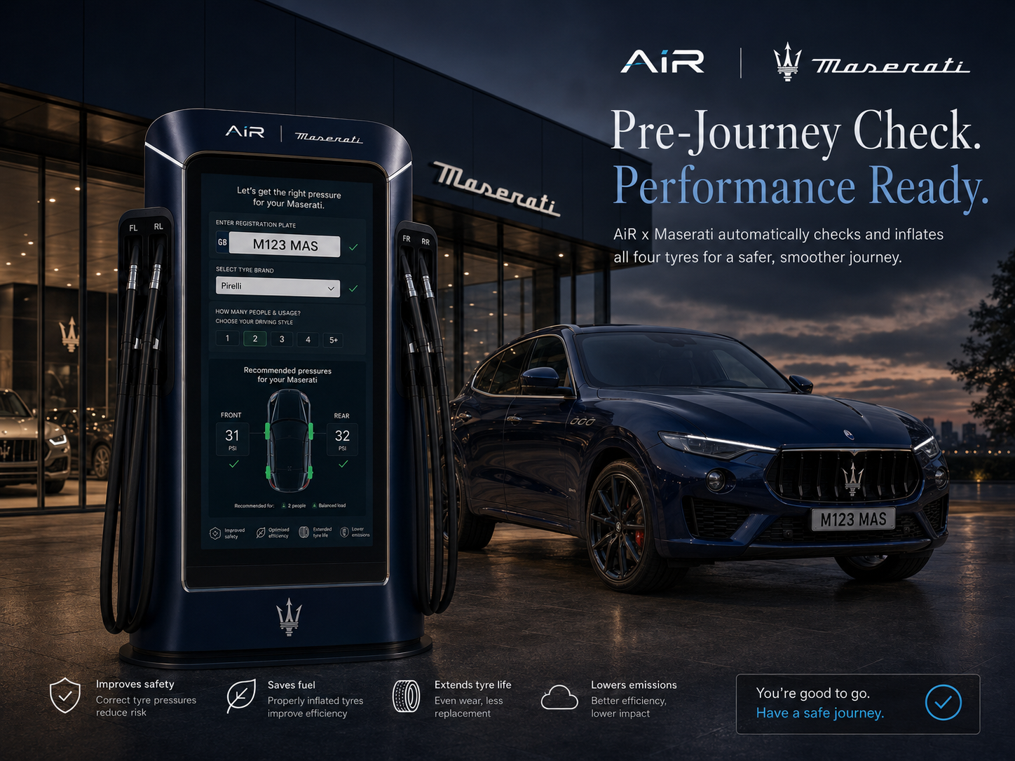 AiR x Maserati concept unit