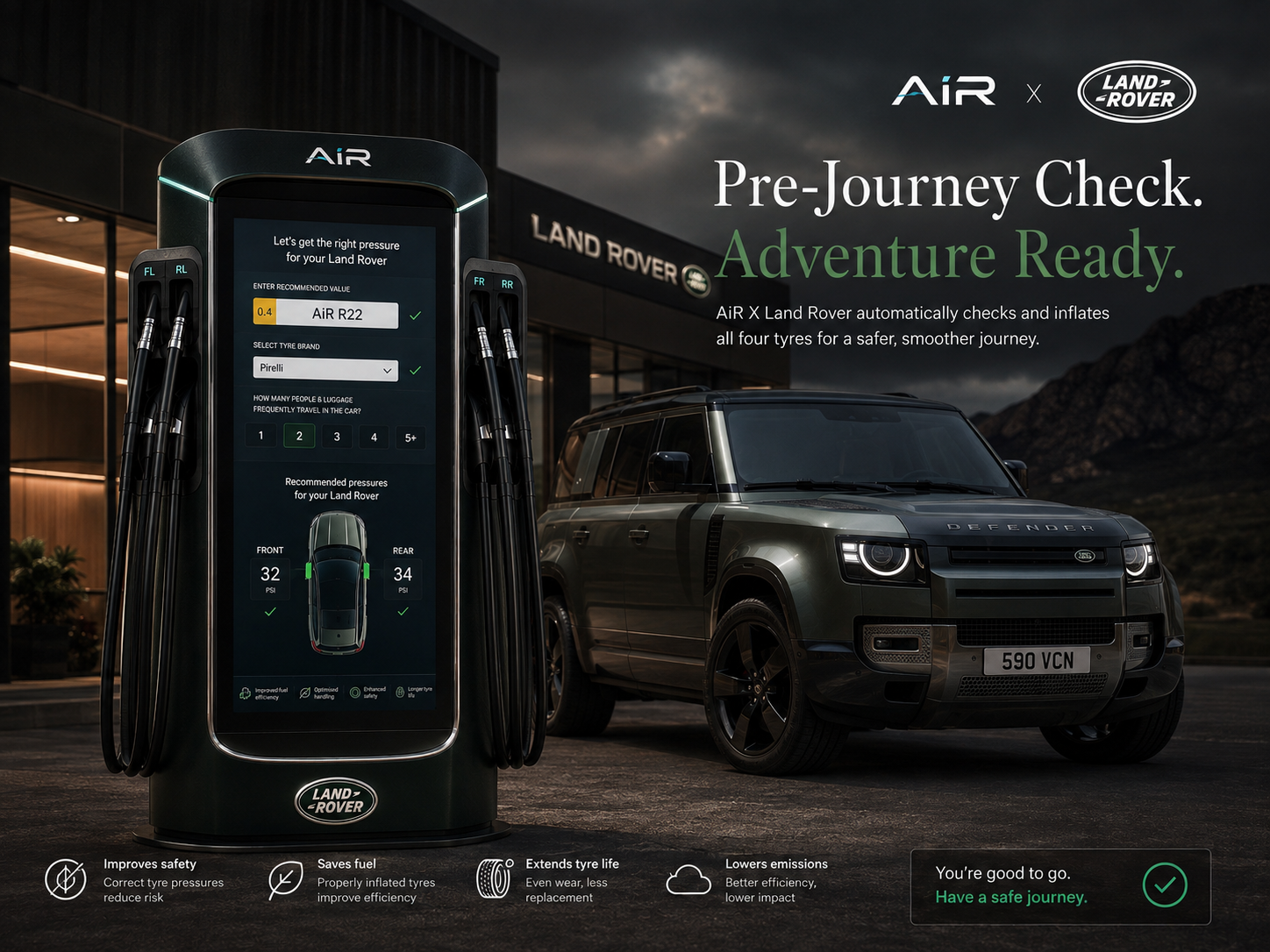 AiR x Land Rover concept unit