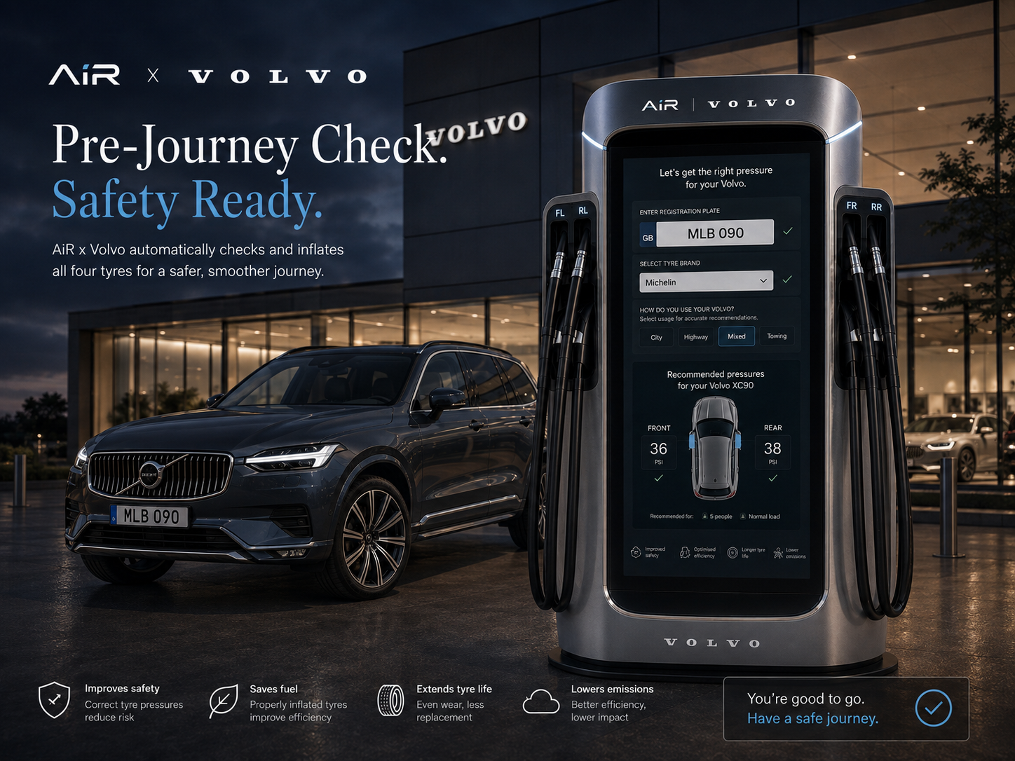 AiR x Volvo concept unit